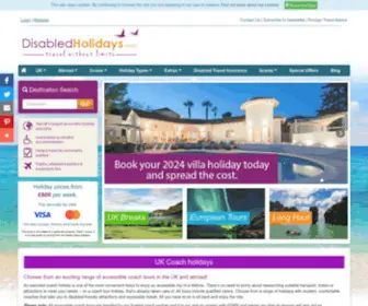 Disabledholidays.com(Disabled Holidays) Screenshot