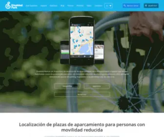 Disabledpark.com(Plazas para personas discapacitadas) Screenshot