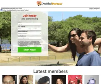 Disabledpartner.com(Disabled Partner) Screenshot