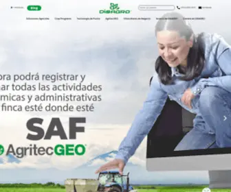 Disagro.com.hn(Agricultura digital) Screenshot