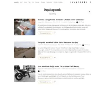 Disakapanik.com(DÄ±ÅakapanÄ±k) Screenshot