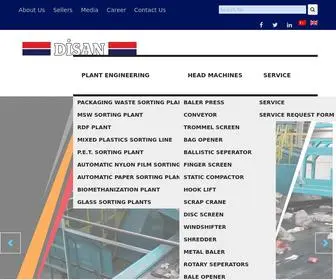 Disan.com.tr(Disan Hidrolik Makine) Screenshot