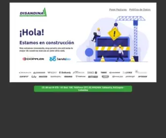 Disandina.com(Distribuidora Andina De Articulos Deportivos S.A) Screenshot