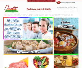 Disantos.com(Distribuciones Santos S.L) Screenshot