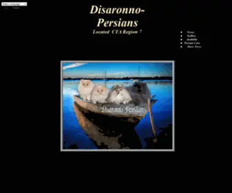 Disaronno-Persians.com(Disaronno Persians) Screenshot