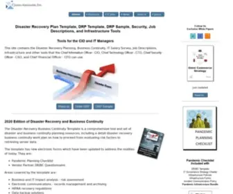 Disaster-Recovery-Planning-Template.com(Upper Setting) Screenshot