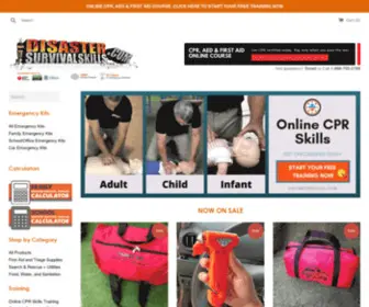 Disastersurvivalskills.com(Disaster Survival Skills) Screenshot