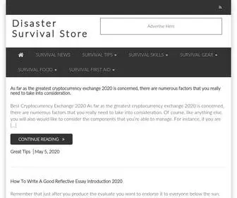 DisastersurvivalStore.com(Disaster Survival Store) Screenshot