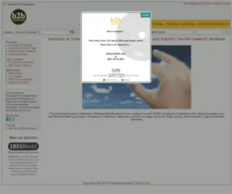 Disb2B.com(Indonesian Companies and Industry Market Research) Screenshot