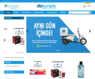 Disburada.com(Burada) Screenshot