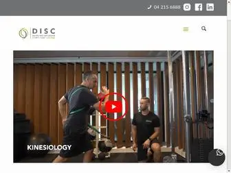 Disc-Dubai.clinic(Diversified Integrated Sports Clinic in Dubai) Screenshot