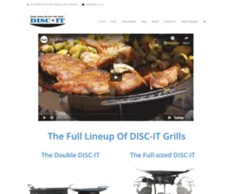 Disc-IT.com(The Only Outdoor Cooking Device You Will Ever Need) Screenshot