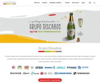 Discabos.com.br(Grupo Discabos Central de Conteúdos) Screenshot