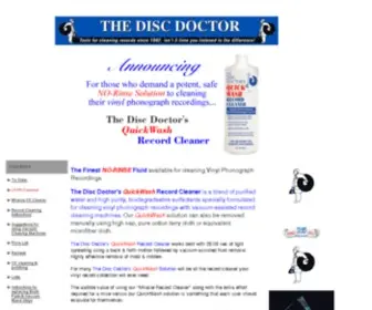 DisCDoc.com(The Disc Doctor) Screenshot