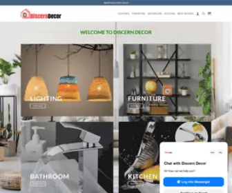 Discerndecor.com(A Trusted Online Shopping For Home Decor Products) Screenshot