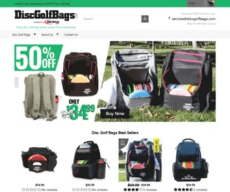 DiscGolfbags.com(Disc Golf Bags) Screenshot