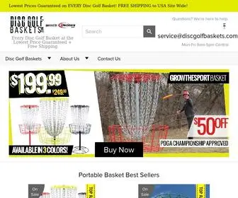 DiscGolfbaskets.com(Disc Golf Basket for Sale Online at Disc Golf Baskets) Screenshot