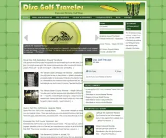 DiscGolftraveler.com(Disc Golf Traveler) Screenshot