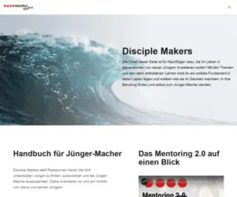 Disciple-Makers.ch(Mentoring 2.0) Screenshot