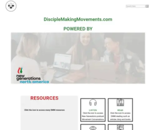 Disciplemakingmovements.com(Disciple Making Movements) Screenshot