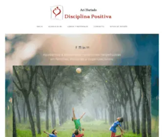 Disciplinapositiva.com.mx(Inicio) Screenshot