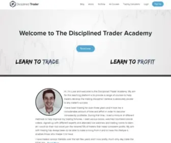 Disciplinedtrader.co.uk(The Disciplined Trader Academy) Screenshot
