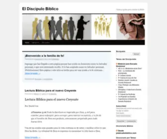 Discipulobiblico.com(El Discipulo Biblico) Screenshot