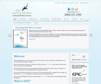 Disclearningsolutions.com(DiSC Learning Solutions) Screenshot