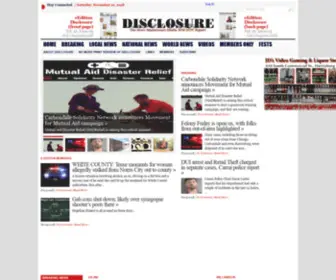 Disclosurenewsonline.com(Disclosure News Online) Screenshot