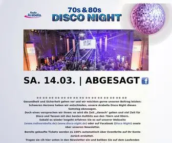 Disco-Night.de(Die besten Partys der Stadt München) Screenshot