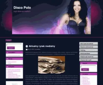 Disco-Polo.org.pl(Disco Polo) Screenshot