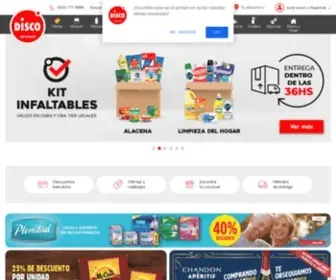 Disco.com.ar(Supermercado Disco) Screenshot