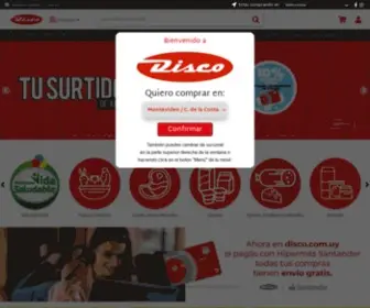 Disco.com.uy Screenshot