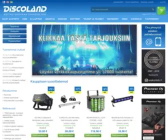 Discoland.fi(Suomen suurin DJ) Screenshot