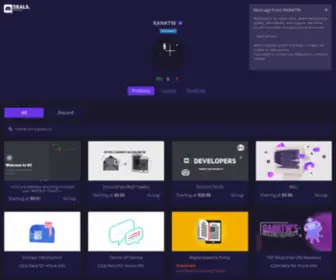 Discord.best(View RANKTW's shop on Sellix) Screenshot