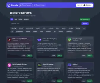 Discord.st(Discord Servers) Screenshot