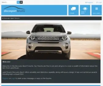 Discosportforums.co.uk(Discovery Sport Forums) Screenshot