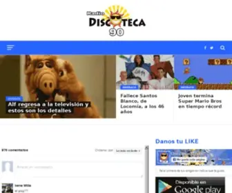 Discoteca90.com(RADIO DISCOTECA 90) Screenshot