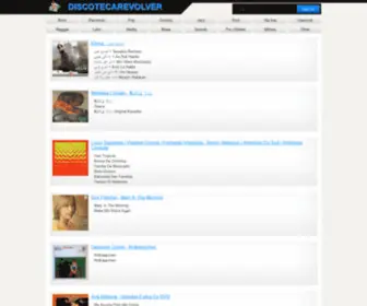 Discotecarevolver.it(Music Album Archive) Screenshot