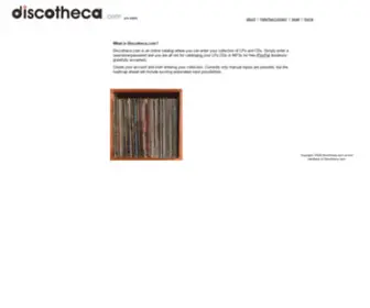 Discotheca.com(Collection) Screenshot