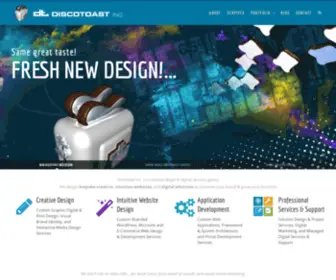 Discotoast.com(Discotoast Creative Graphic Design & Digital Services AgencyDiscotoast Inc) Screenshot