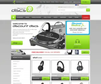 Discount-Discs.co.uk(Buy headphones) Screenshot