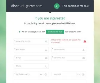 Discount-Game.com(Discount Game) Screenshot