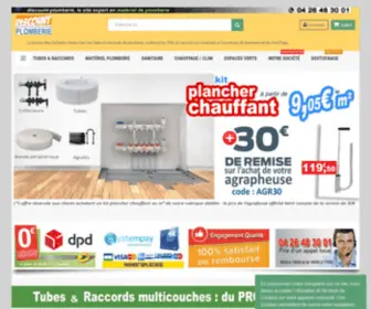 Discount-Plomberie.com(Matériel plomberie en ligne) Screenshot