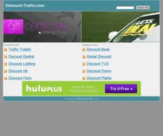 Discount-Traffic.com(Discount Traffic) Screenshot