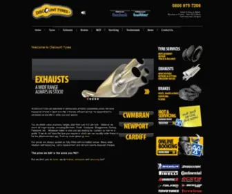 Discount-Tyres.co.uk(Discount Tyres) Screenshot