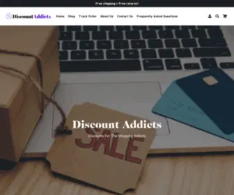 Discountaddicts.shop(Discount Addicts) Screenshot