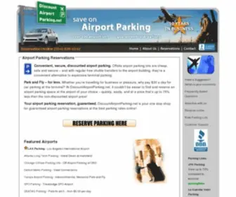 Discountairportparking.net(Discount Airport Parking) Screenshot