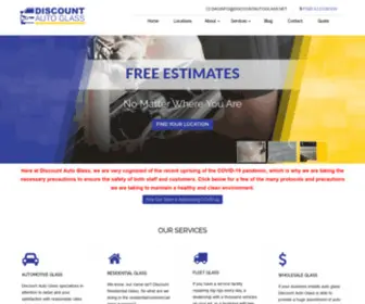 Discountautoglass.net(Discount Auto Glass) Screenshot