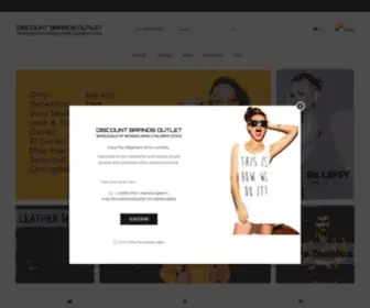 Discountbrandsoutlet.com(Discount Brands Outlet online shopping) Screenshot